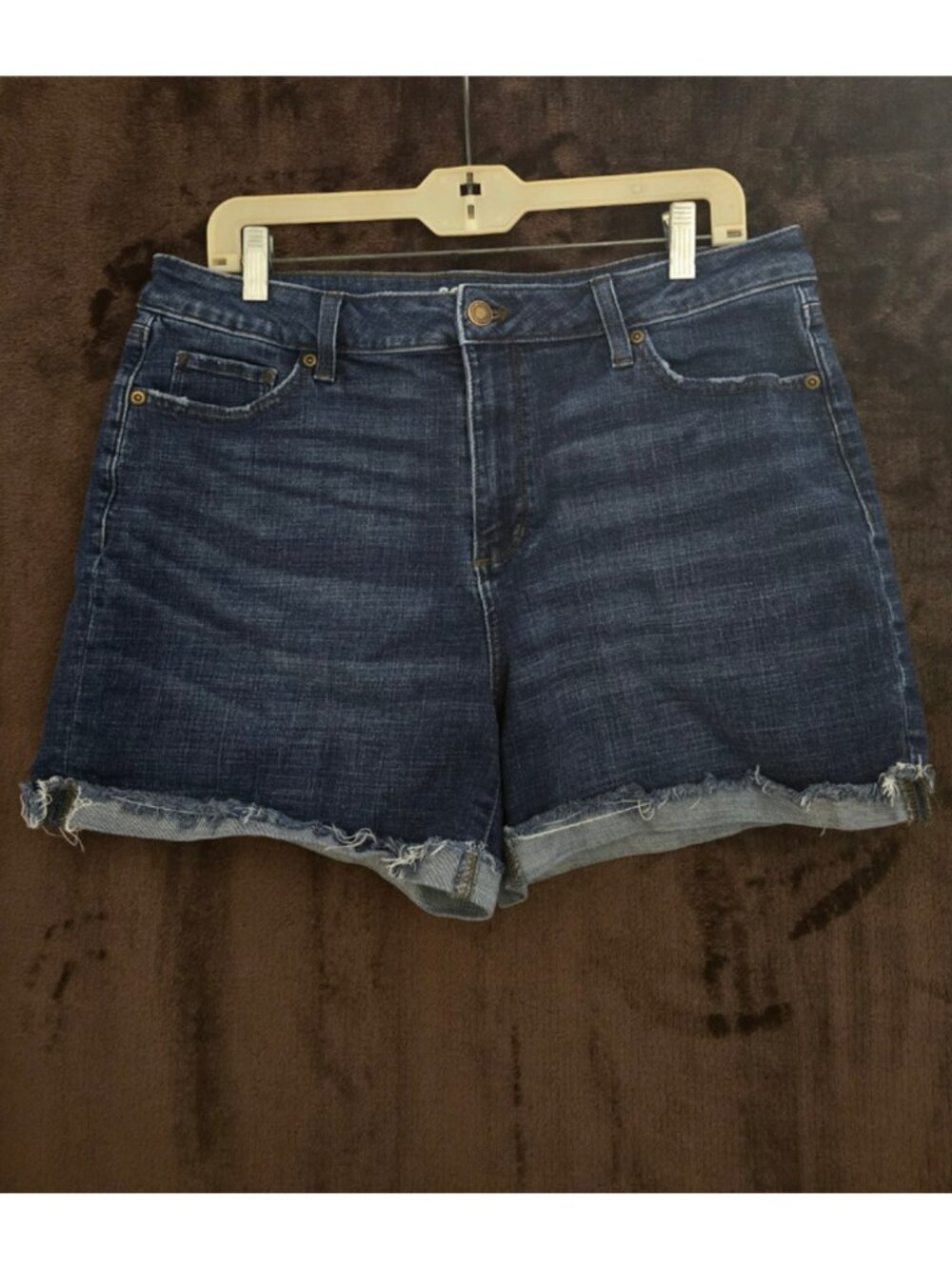 Sonoma Goods for Life High-Waist Jean Denim Shorts 16